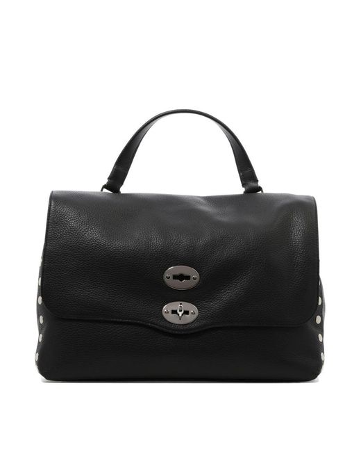 Zanellato Black "postina Daily M" Handbag