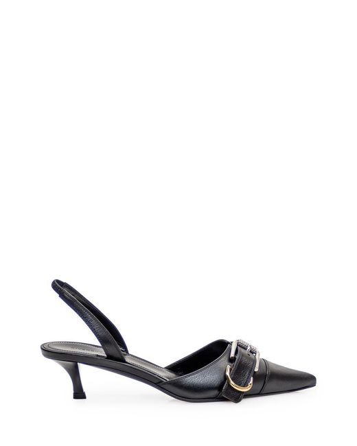 Givenchy Black Voyou Leather Pumps