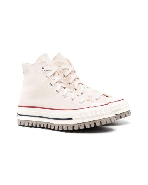 Converse Rubber Trek Chuck 70 Sneakers in White - Save 47% | Lyst
