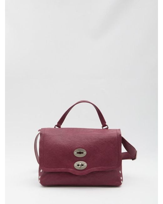 Zanellato Purple Postina Tabacco S Bag