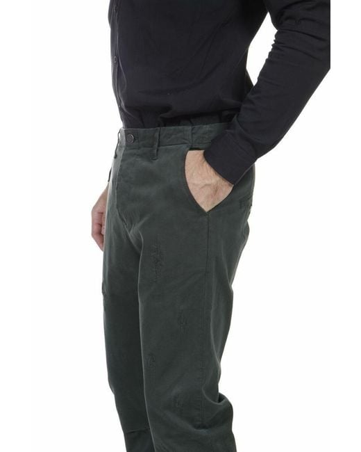 Daniele Alessandrini Black Jeans Trouser for men