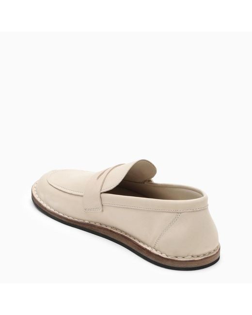 The Row Natural Cary Tofu Loafer