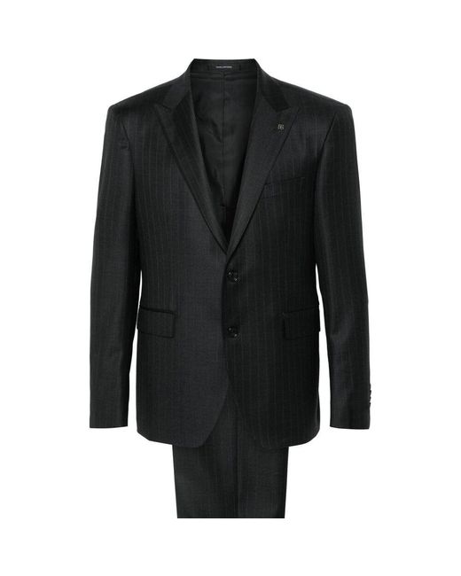 Tagliatore Black Suits for men
