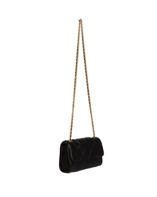 Tory Burch | Small Fleming Soft Convertible Shoulder Bag | Black Tu