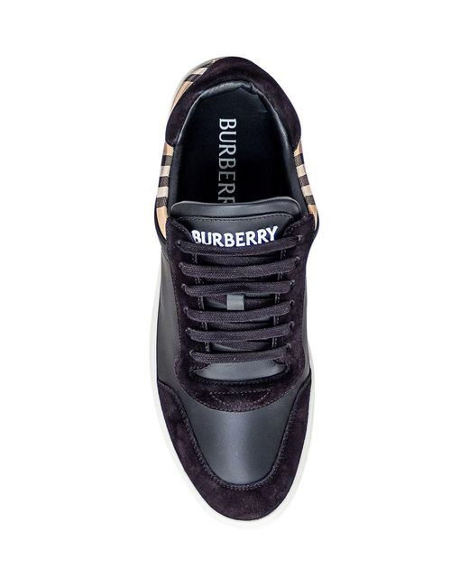 Burberry Blue Sneaker Check for men