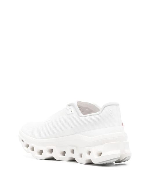 On Shoes White Cloudmonster Void Sneakers