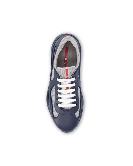 Prada Blue Sneakers for men