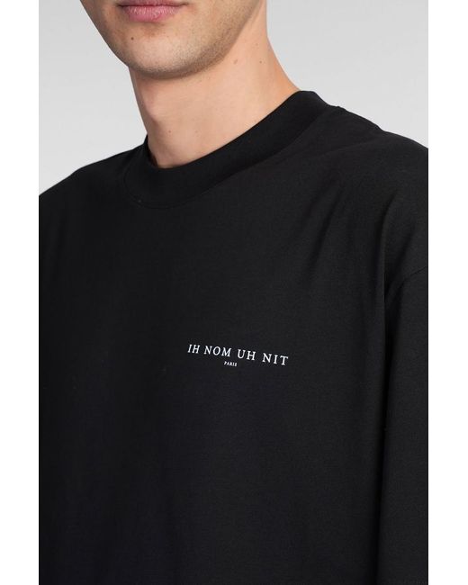 Ih Nom Uh Nit Black T-Shirt for men