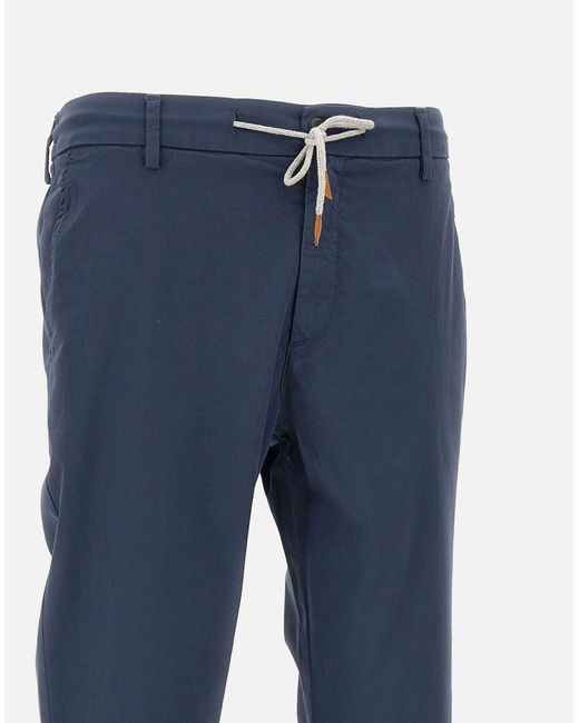 Eleventy Blue Trousers for men