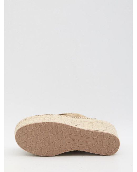 Gianvito Rossi Natural Maxilla Espadrilles