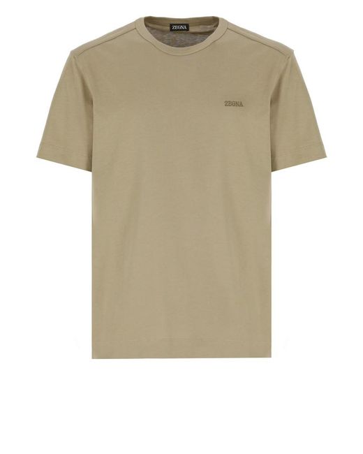 Zegna Natural T-Shirts And Polos for men