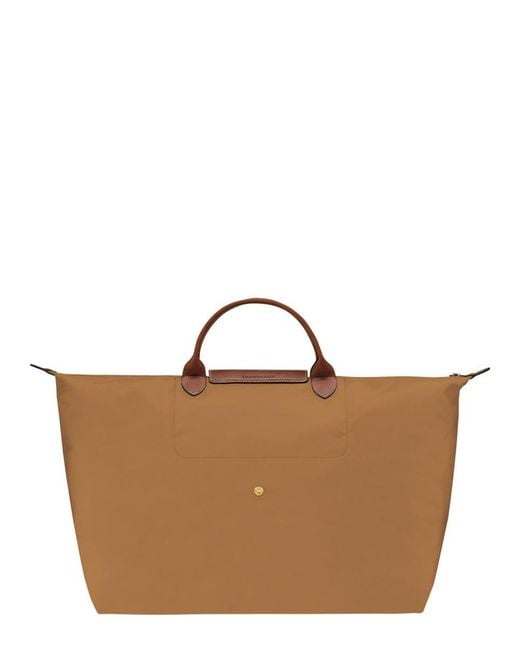 Longchamp Brown Duffel Bag
