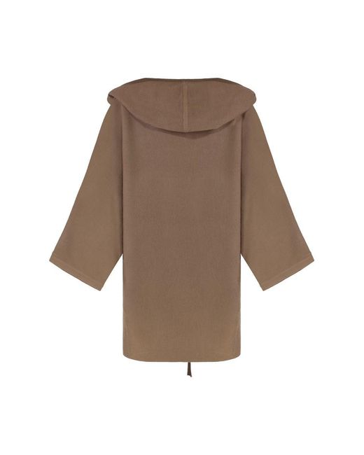 Max Mara Brown Aster Virgin Wool Cardigan