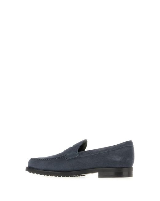 Tod's Blue Moccasters for men