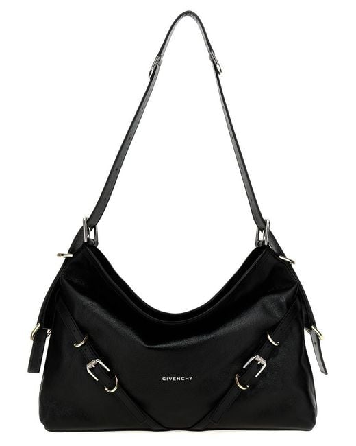 Givenchy Black 'Voyou' Medium Shoulder Bag