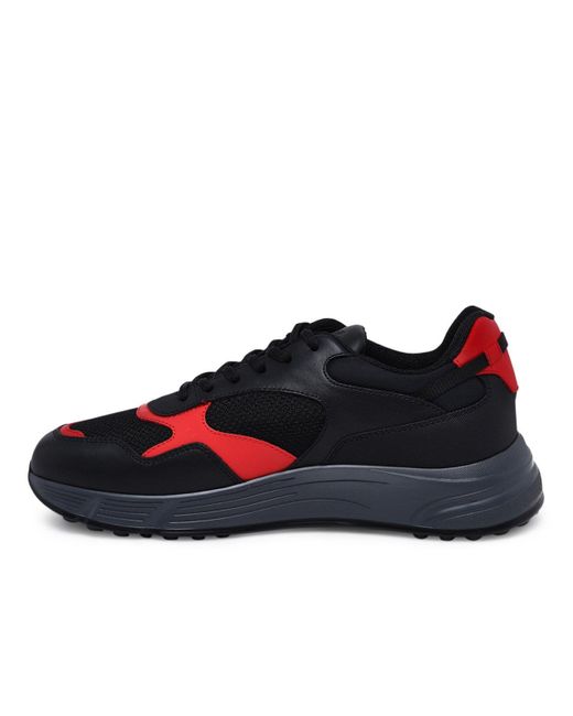 Hogan Sneaker Hyperlight In Pelle Nera for Men | Lyst