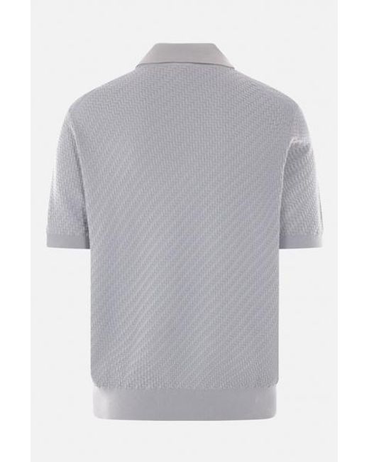 Brioni Gray T-Shirts And Polos for men