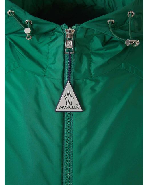 Moncler Green Etiache Technical Jacket for men