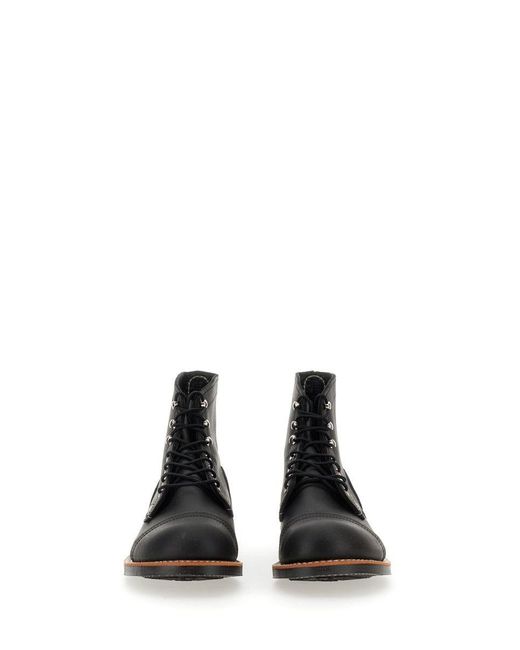 Red Wing Amphibious  Iron Ranger in Black for Men   Lyst