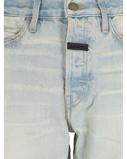 Fear Of God Gray Jeans for men