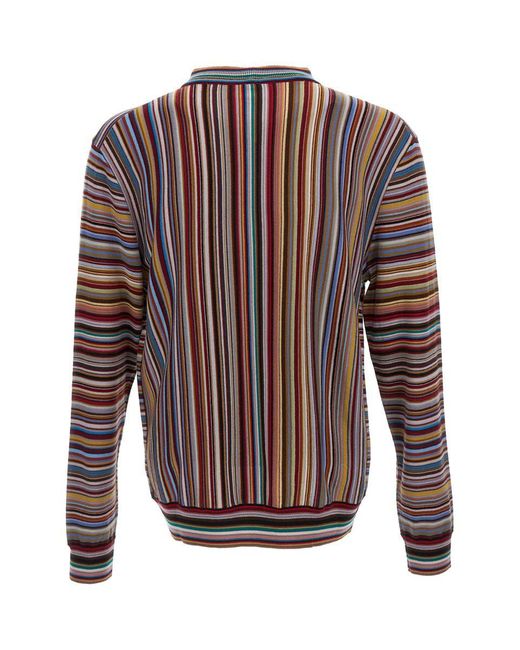 Paul smith mens knitwear cheap