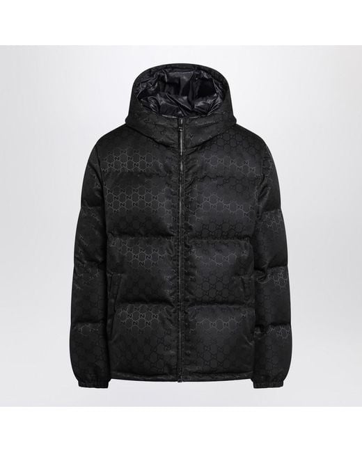 Gucci Black Jacket With Gg Motif for men