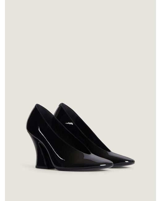 Givenchy Black Sculpted Pump Shoes