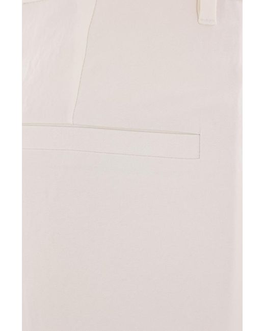 Brunello Cucinelli White Trousers