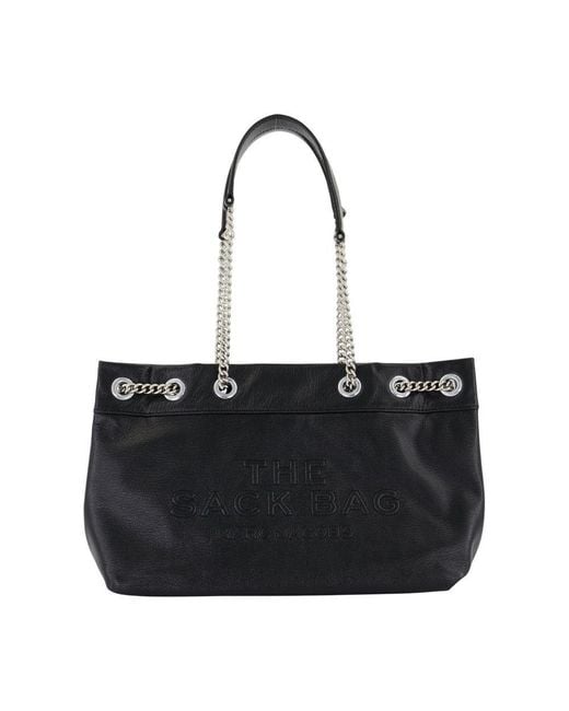 Marc Jacobs Black The Chain Sack Shoulder Bag