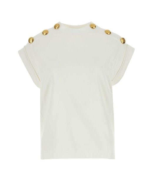 Alexander McQueen White T-Shirt