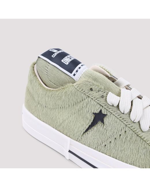 Rick Owens DRKSHDW x Converse Green Sneakers for men