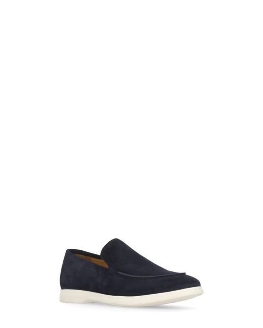 Tagliatore Blue Flat Shoes for men