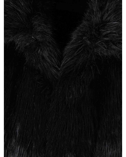 Balenciaga Black Shrunk Fur Jacket