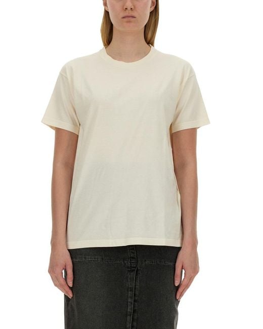 Maison Margiela White Jersey T-Shirt