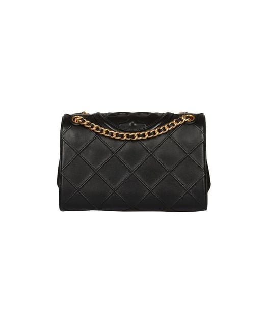 Tory Burch | Small Fleming Soft Convertible Shoulder Bag | Black Tu