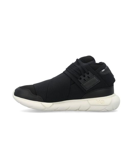 Y-3 Black Qasa Sneakers for men