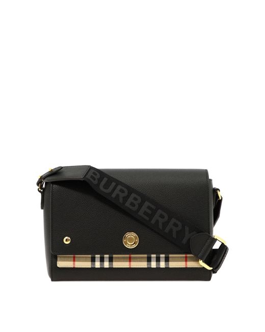Burberry "note" Crossbody Bag in Black Lyst