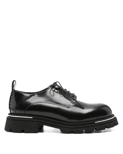 THE ANTIPODE Black "Charles 807" Derby Shoes for men