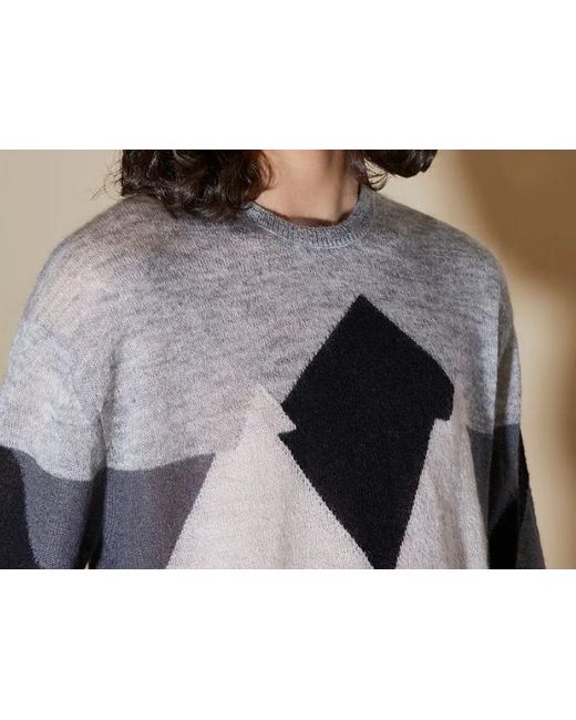 Neil Barrett Gray Sweaters for men