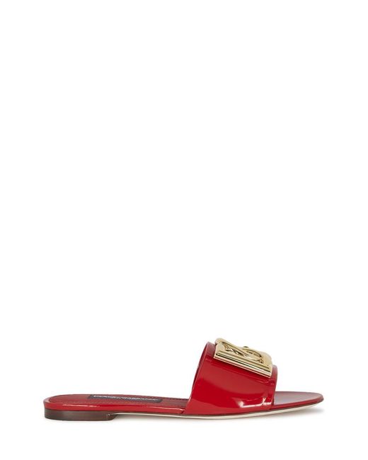 Dolce & Gabbana Red Dolce&gabbana Sandals