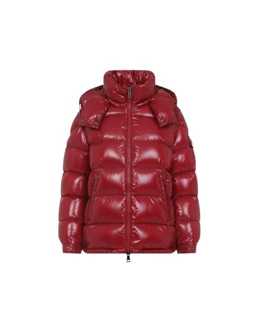 Moncler Red Wintercoat