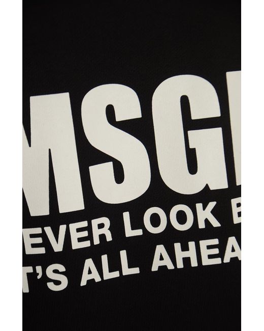 MSGM Black Sweaters for men