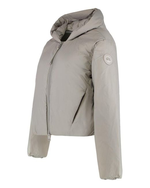 Canada Goose Gray Padded Jacket Elba