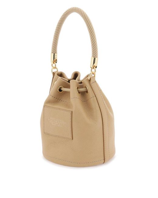 Marc Jacobs Natural The Leather Bucket Bag