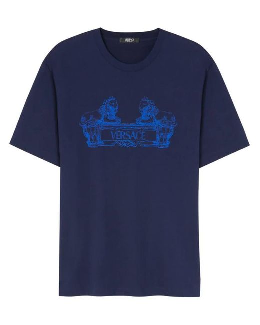 Versace Blue T-Shirt for men