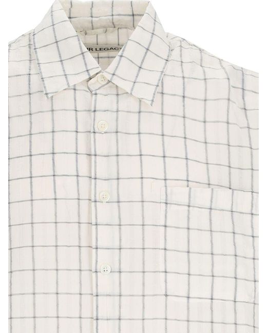 Our Legacy White Above Shirt for men