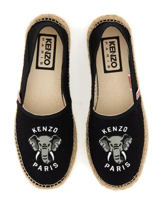 KENZO Black Flat Shoes