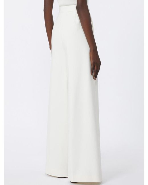 Max Mara White Trousers