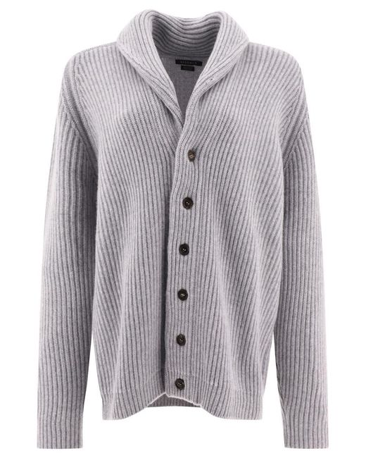 Begg x Co Gray "yacht" Cardigan