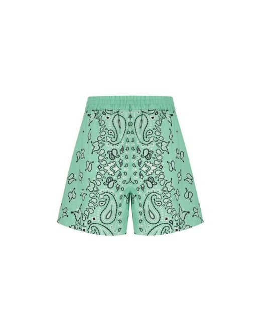 Essentiel Antwerp Green Hissels Acqua Shorts